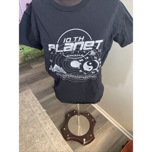 Anvil 10th Planet Jiu Jitsu Omaha Planets Men T Shirt Size M Black